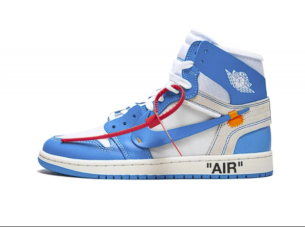 Jordan 1 Retro High Off-White Univrsity Blue